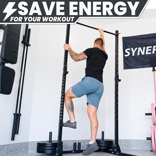 Synergee Step Plates – Fits 2x2, 2x3, 3x3 Power Racks - color: b) 2x3 with Converter