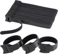 MVYC 150PCS 8 Inch Reusable Cable Ties Wire Ties Cord Organizer Cable Organizer Adjustable Cable Management Black - size: 8 Inch (Black)