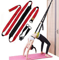 Back bend Assist Trainer - Improve Back and Waist Flexibility, Door Flexibility Stretching Strap, Home equipment for Ballet, Dance, Yoga, Gymnastics, Cheerleading, Splits - color: red