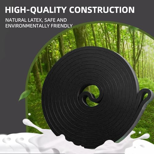 Resistance Bands for Men & Women Home Gym Full-Body Workouts | Skin-Friendly with Consistent Tension, 5 Graded Resistance Levels; Ideal for Yoga,Pilates,Glute Training,Rehab