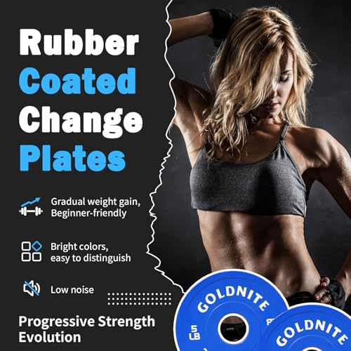 Change Plates Set 1.25LB 2.5LB 5LB Set Fractional Weight Plate Olympic Bumper Plates for Cross Training Steel Insert Strength Training Weight Plates - color: 5LBx2