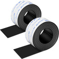 Rubber Feet 2 Rolls, Adhesive Rubber Pad, Non Slip Pads for Furniture and Electronics 1x40 inch - size: 2 Rubber Rolls 1x40 inch
