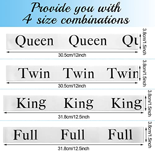 Oudain 8 Pcs Bed Sheet Organizer Bands Sheet Closet Organization Keepers King Twin Full Queen Straps Elastic Bed Storage Bedding Bands Closet Organizer for Dorm Laundry Room(Black)