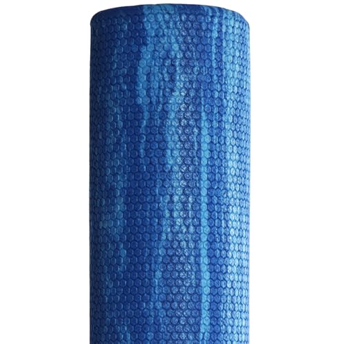 OPTP PRO-Roller Soft Density Foam Roller – Round, Blue, 36" x 4" | Low density soft foam roller for physical therapy, Pilates, yoga foam roll exercises, and muscle recovery, blue 36" x 4" - color: Blue 36" X 4"