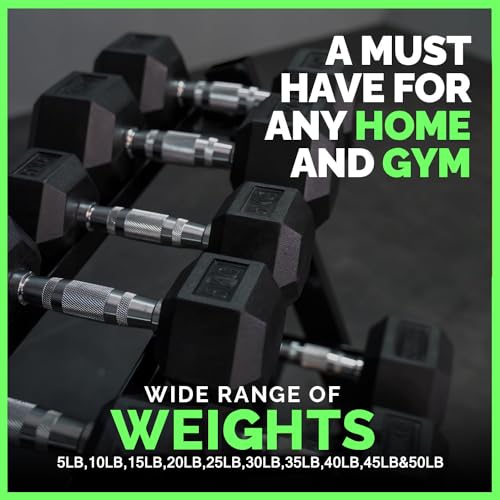 350/450/550 lbs Rubber Hex Dumbbells with Rack Free Weight for Home Gym, Durable Rubber Dumbbell with Storage,Coated Cast Iron Weight Strength Training Dumb bell Exercise Fitness Equipment - style: 550 lb