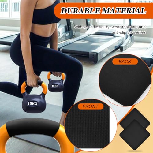 2pcs Neutral Grip Handles for Pull Up with 2pcs Wrist Guards Portable Hooks for Barbell Row Deadlift Resistant Bands Ergonomic Workout Handle