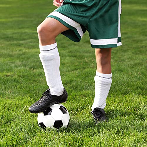 Civaner Youth Soccer Shin Guards Lightweight Breathable Child Calf Protective Gear Soccer Equipment Kids Shin Guards for 4-12 Boys and Girls Children Teenagers - size: L，8-12 years old