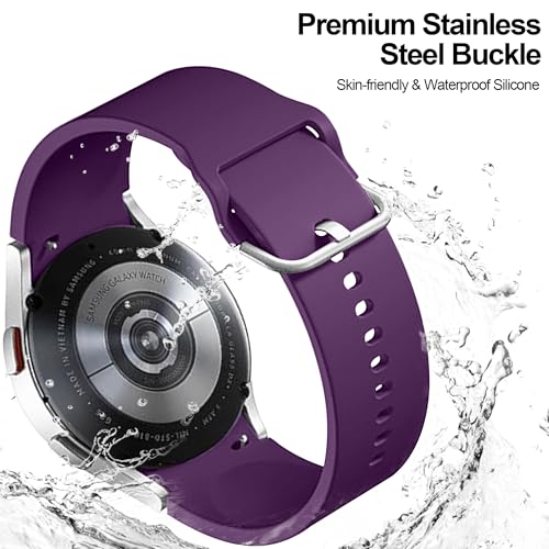 Sport Bands Compatible with Samsung Galaxy Watch 8 7 6 5 40mm 44mm Galaxy 6 Classic 47mm 43mm 8 Classic 46mm Bands Silicone Watch Bands&Storage Organizer for Women Men - size: 15 Pack-Galaxy 7/6/5/4/6 4 Classic/5 Pro