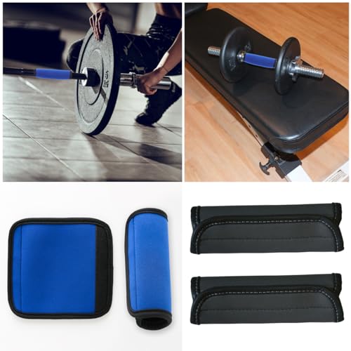 3 Pack Pull Up Bar Grips Dumbbell Grips Barbell Handle Grips Gymnastic Rings Grip Wrap Soft Buffer Cover for Pilates Bar Workout Bars Gymnastics Bar Fitness Exercise Bar Doorway Chin Up Bar