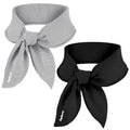 2-Pack New Upgraded Cooling Neck Wraps, Leak-Proof Cooling Gel | Neck Coolers for Hot Weather 360° Full-Wrap, Cool Relief - Head, Neck, Wrists... - color: Black+gray
