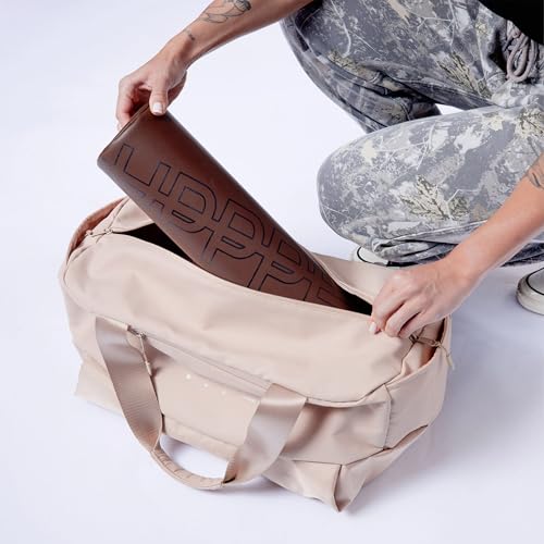 UPPPER Barbell Pad for Hip Thrusts, Glute Bridges, Neck Protection - 1.5” Thick Foam for Comfort and Support, Secure Hook-and-Loop Closure, Premium Materials - Fits Olympic & Standard Bars - color: Umber 2.0
