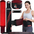 ALLOLO Red Light Therapy for Body, 3 in 1 LEDs Red Light Therapy Belt with Timer Remote Control, 660nm 850nm Infrared Light Therapy Pad for Body Waist Shoulder Knee, 39" x 7.7" Large Area - size: 39" x 7.7"