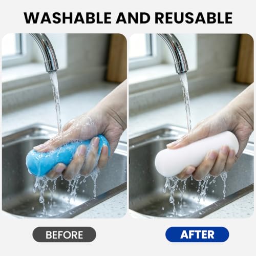 Mister Rui Foam Paint Roller - Small Paint Roller, Mini Paint Roller & Paint Roller Cover 4 inch for Painting Walls, Cabinets, Cupboards, Doors - color: 10 Pcs 4" Double-rounded
