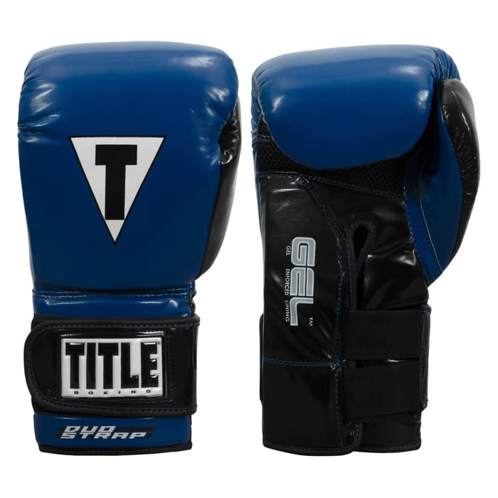 TITLE Boxing Gel Glory Super Bag Gloves 2.0 - Boxing Gloves, Punching Bag Gloves, Kickboxing Gloves, Punching Gloves, Heavy Bag Gloves, Boxing Gloves Men, Boxing Gloves Women, Boxing Equipment - color: Blue/Black, size: 14 oz