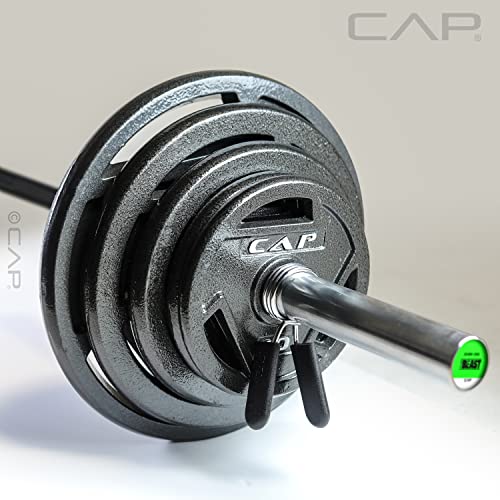 CAP Barbell Starter Olympic Weight Set | Multiple Options - style: Pro Set
