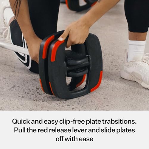 Les Mills™ Dual Purpose Ergonomic Exercise Weight Plates for Total Body Workouts - size: 11lbs weight pair
