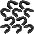 Sport Mouth Guards Gum Teeth Armor Game Guard for Boxing Basketball Football Hockey Karate Basketball Rugby Match - color: Black