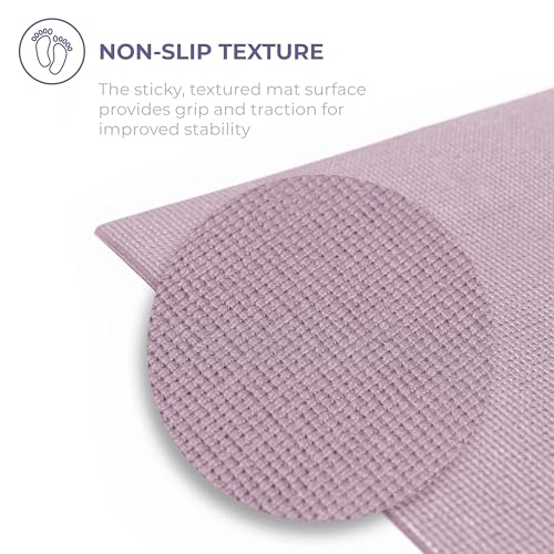 Voyage 5mm Studio Yoga Mats, 10 Pack, 72x24in | Extra Long, Anti-Tear Exercise Mats for Workout, Stretching, Fitness - Non Slip Gym Mats for Home, Schools and Studios - color: Calm Studio Assorted