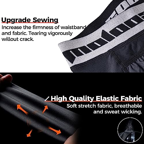 COOLOMG Men Adult Baseball Sliding Shorts with Foam Athletic Cup Padded Compression Short for Softball Football Hockey - color: Black_r2, size: Large
