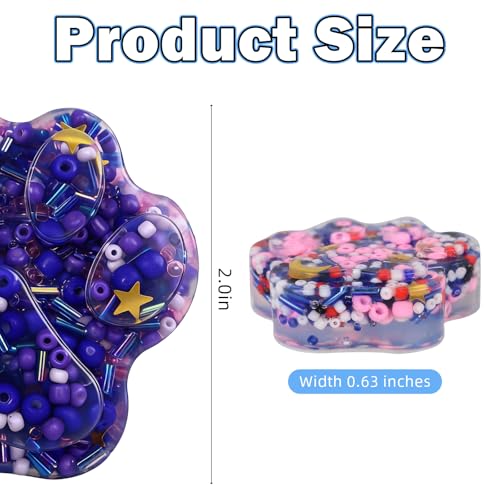 2 Pack Animal Paw Picky Pad, Silicone Sensory Fidget Toy, Stress Relief | Tactile Pick Pad for Quiet Focus, Stress Relief & Hands-Busy Fidgeting - Star - style: Paw Shape - Stars