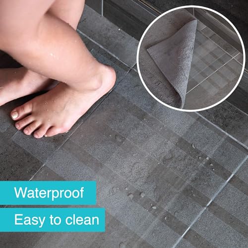 LifeGrip Anti Slip Transparent Anti Slip Tape, 2 inch by 38 feet, Non-Slip Traction Grip Tape to Tubs, Boats, Stairs, Clear, Soft, Comfortable for Bare feet (2" X 38') - color: Clear, size: 2" X 38'