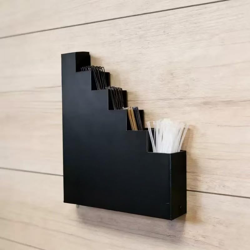 1pc Zip Ties Organizer Rack Wall Mount Heavy Duty Hook Style Cable Tie Holder Multi Layer Durable Storage Hanger