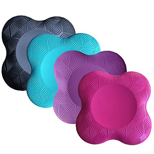 Yoga Knee Pad Cushion Extra Thick for Knees Elbows Wrist Hands Head Foam Yoga Pilates Work Out Kneeling pad - color: lake blue