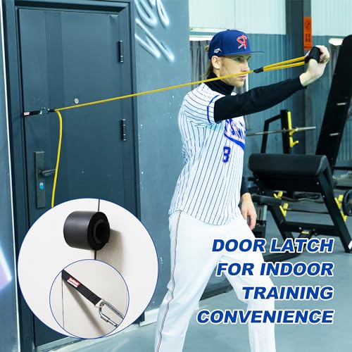 SunNordik Resistance Bands for Pitchers with Carry Bag | Baseball & Softball Training Gear, Build Arm Strength for Pitching & Throwing, Training Bands Suitable for All Skill Levels - size: 10LB (Beginner Level)