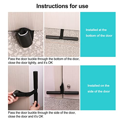 OUKENS Door Sit Up Bar, Barbell Doorway Situp Bar Sit Up Assistant Device Abdominal Core Workout Equipment for Men Women Exercise