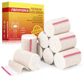 FRESINIDER Premium Elastic Bandage Wrap, 8 Pack 3" Cotton Latex Free Compression Bandage Wrap with Touch Closure at Both Ends, Support & First Aid for Sports, Medical, and Injury Recovery - color: 8 Pack X 3 Inches