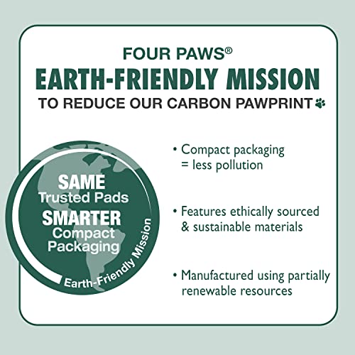 Four Paws Wee-Wee Superior Performance Dog Pee Pads, 7 Count | Quilted leak-proof puppy pads, dog housebreaking & potty training, 24-hour floor protection, pet supplies, 22" x 23" - size: 7 Count