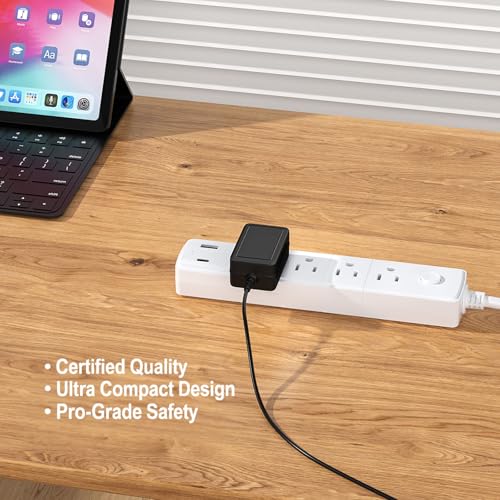12V Power Adapter for Charging COMFIER CF-3401 CF3401 10 Motors | Massage Mat with Heat DC12V Power Supply Charger Cord Cable