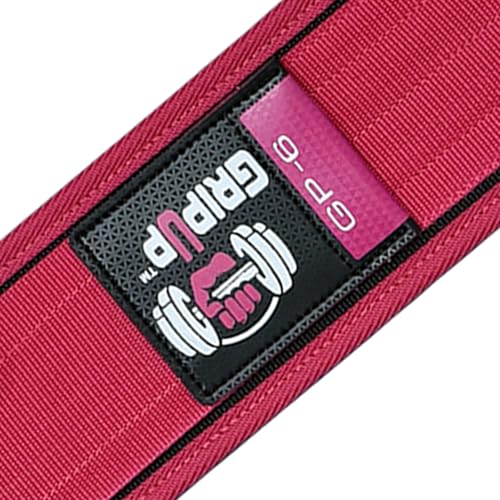 Self-Locking Weight lifting Belt AUTO LOCK 4 Inch Gym Belt Adjustable Buckle For Fitness Powerlifting Bodybuilding Weightlifting Deadlift Olympic Cross Training Back Support Men & Women - color: Pink, size: Medium