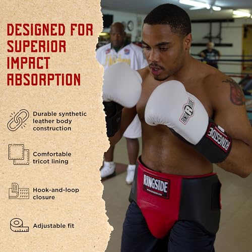 Ringside No Foul Boxing Groin Protector, Jockstrap Design, Groin Protector for Men, Ideal for Boxing, MMA, Muay Thai, Kickboxing, Workout, Training, and Competition - size: Youth Medium