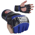 Combat Sports Pro Style Grappling MMA Gloves - color: Blue, size: Youth Large