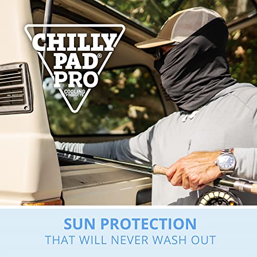 FROGG TOGGS Chilly Pad PRO Microfiber Cooling Gaiter, Black - color: Black
