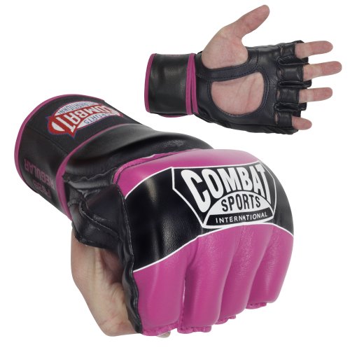 Combat Sports Pro Style Grappling MMA Gloves - color: Pink, size: Small