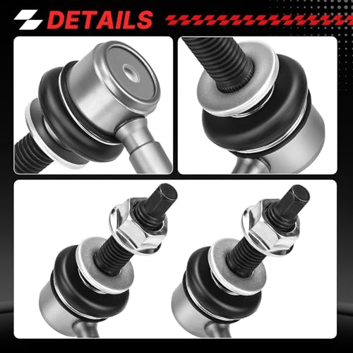 K80822 & K80823 2pcs Zinc-Nickel Alloy Stabilizer Sway Bar Links for 2005-2019 Chrysler 300 Dodge Challenger Charger Magnum RWD Replaces# ‎4782716AA 4895482AA 4895482AB - color: K80822,K80823, size: Sway Bar Links