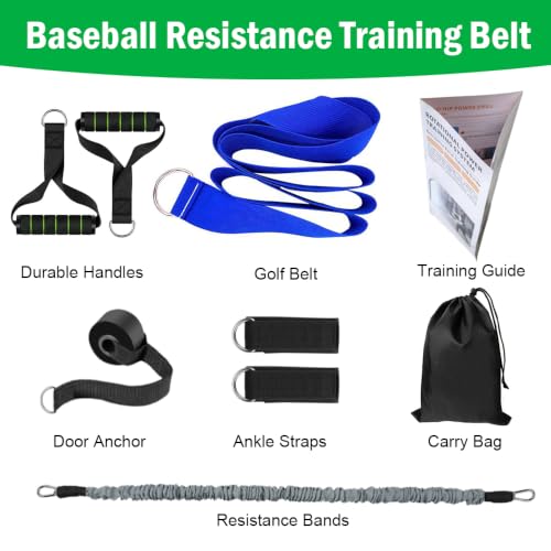 Baseball Resistance Bands Set – Baseball Pitching & Throwing Trainer with Arm Strength Training Bands for Youth Pitchers, Throwing Warm-Up, Arm Care and Softball Training Equipment - style: BSB03