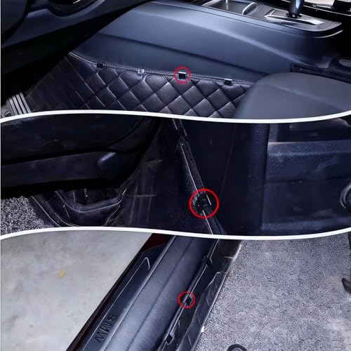 30 Pack Car Floor Mats Clips Retainer Fixing Grips Non Slip Floor Mat Clamps Keeper for Full Coverage All Weather Car Floor Mats Luxury Automotive Carpet Liners UV Truck Van Hold in Place