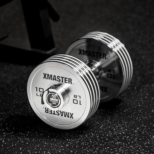 XMASTER FITNESS Chrome Steel Change Plates - size: 10LB Pair