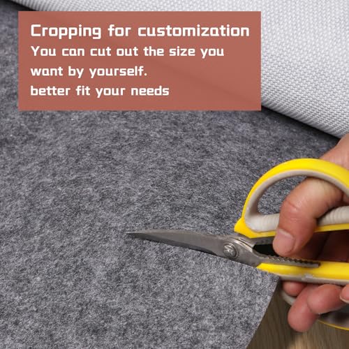 Garage Mats Oversize Garage Floor Paking Mat for Under Car, 7.4 x 8.4 Ft Non-Slip Gray Garage Flooring Carpets, Absorbent Oil Garage Parking Mat, Waterproof Mats - size: 7.4' x 8.4'