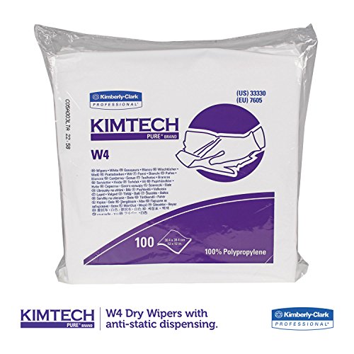 KIM33330 - KIMBERLY CLARK KIMTECH PURE W4 Dry Wipers