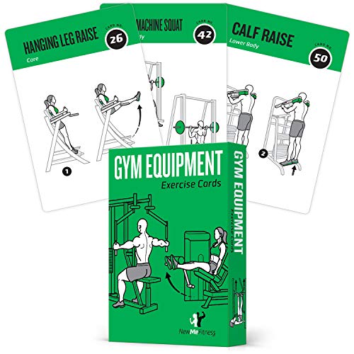 NewMe Fitness Gym Equipment Exercise Cards - style: Gym Equipment