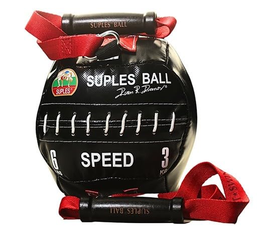 Suples Ball Strength – Bulgarian Bag Alternative for Functional Training, MMA, Wrestling, Judo, Grappling & Core Workouts - size: 6lbs, style: Intermidiate (10")