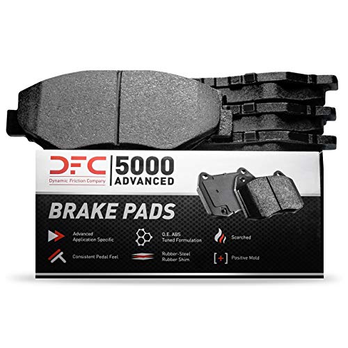 Dynamic Friction Company 5000 Advanced Brake Pads - Ceramic 1551-2038-00-Front Set - style: 5000 Advanced Pads