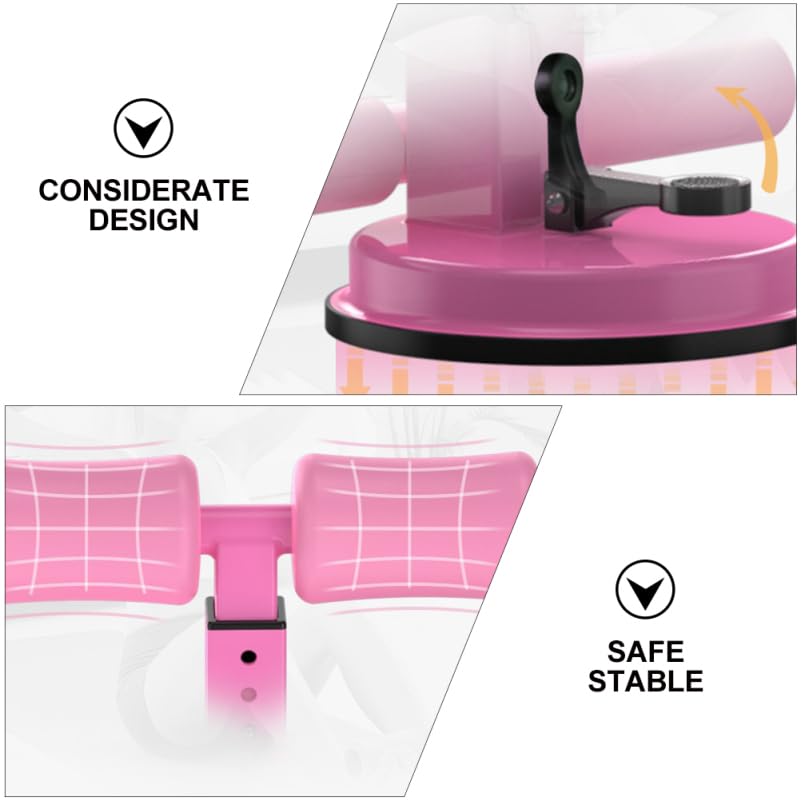 INOOMP Sit up Equipment Dual Pole Ab Trainer Sit up Assistant Device for Abdominal Exercise Crunches Aid Home Fitness Training Auxiliary Device Portable Floor Push up Bar
