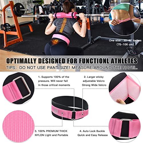 ATENTO 10Pcs Barbell Pad Set with Weight Lifting Belt, Thick Cushion Hip Thrust Pad for Bench Press, Lunges, Workout, Leg Exercise, Squat Bar Pad for Relief Pressure from Neck & Shoulder for Smith machine & Olympic Bars, with 2 Gym Ankle Straps, Hip Resis