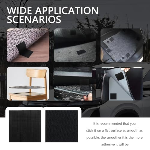 20PCS Car Floor Mat Retainer for Automotive Carpet,Super-Adhesive Hidden Car Mat Clips Keep Car Mats from Sliding,Universal Anti Skid Mat for Truck Mats,Car Seat Cushion (20PCS) - color: 20PCS