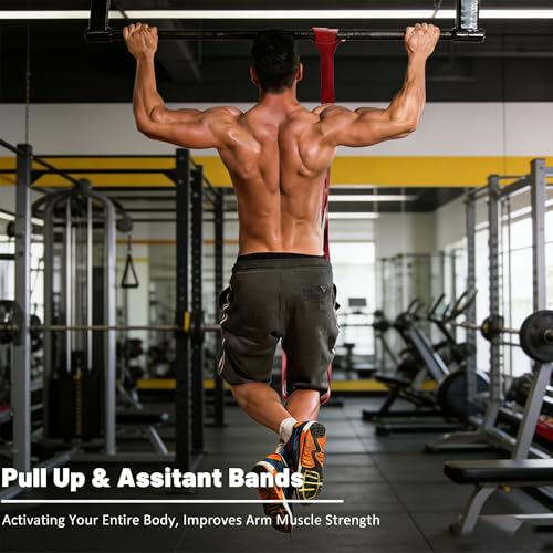 Pull Up Bands, Resistance Bands, Exercise Bands for Full-Body Training, Pull Up Assistance Bands Set for Men & Women, Fitness, Physical Therapy, Stretch Workout Bands at Home, Gym - color: green